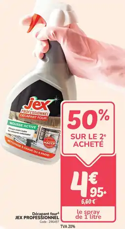 Promocash Décapant four jex professionnel offre