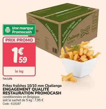 Frites fraîches challenge engagement qualité restauration promocash
