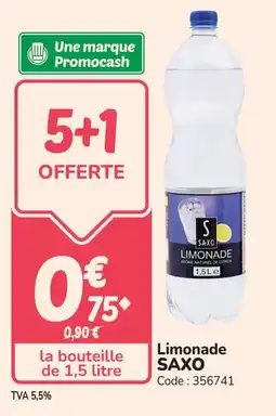 Promocash Limonade saxo offre