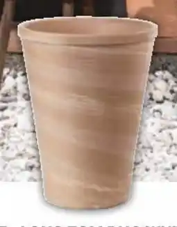 Kiriel Pot en terre cuite long tom duo white offre