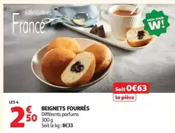 Auchan Beignets Fourrés offre