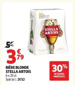 Auchan BIÈRE BLONDE STELLA ARTOIS offre
