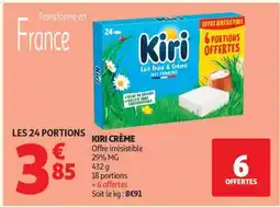 Auchan Kiri Crème offre