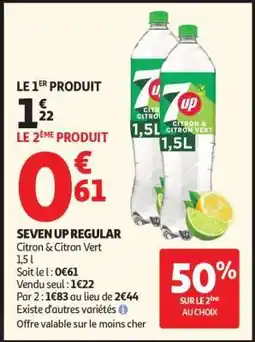 Auchan SEVEN UP REGULAR offre