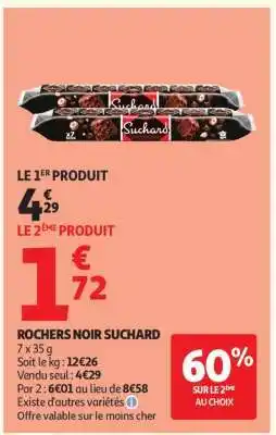 Auchan ROCHERS NOIR SUCHARD offre