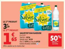 Auchan Salvetat Eau Gazeuse offre