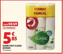 Auchan ESSUIE TOUT CLASSIC AUCHAN offre