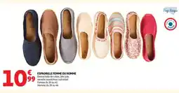 Auchan ESPADRILLE FEMME OU HOMME offre