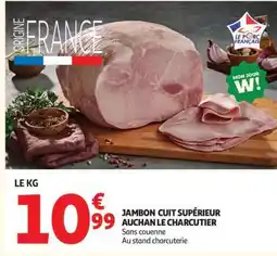 Auchan Jambon Cuit Supérieur Auchan Le Charcutier offre