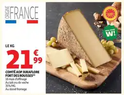 Auchan COMTÉ AOP JURAFLOR FORT DES ROUSSES offre