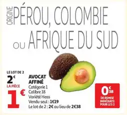 Auchan AVOCAT AFFINE offre