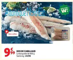 Auchan DOS DE CABILLAUD offre
