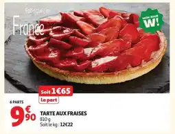 Auchan Tarte Aux Fraises offre