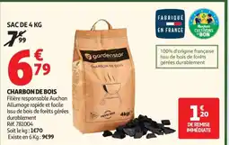 Auchan Charbon De Bois offre