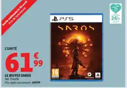 Auchan LE JEU PS5 SAROS offre