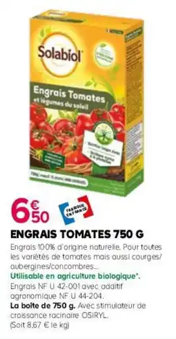 Kiriel Engrais tomates offre