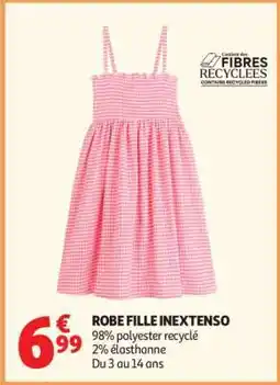 Auchan Robe Fille Inextenso offre