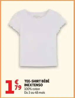 Auchan Tee-Shirt Bébé Inextenso offre