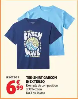 Auchan Tee-Shirt Garçon Inextenso offre
