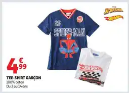 Auchan Tee-Shirt Garçon offre