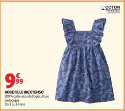 Auchan Robe Fille Inextenso offre