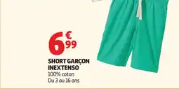 Auchan SHORT GARÇON INEXTENSO offre