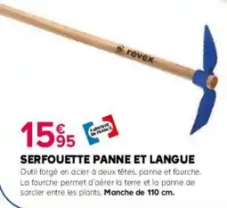 Kiriel Serfouette panne et langue offre