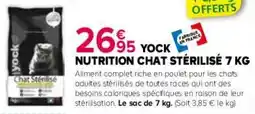 Kiriel Yock nutrition chat stérilisé offre