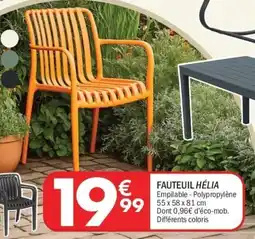 La Foir'Fouille Fauteuil hélia offre
