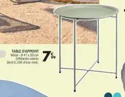 La Foir'Fouille Table d'appoint offre