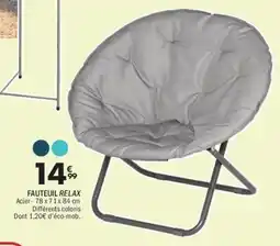 La Foir'Fouille Fauteuil relax offre