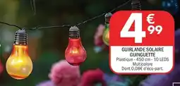La Foir'Fouille Guirlande solaire guinguette offre