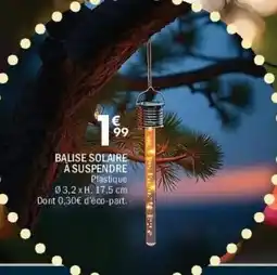 La Foir'Fouille Balise solaire a suspendre offre