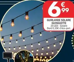 La Foir'Fouille Guirlande solaire guinguette offre