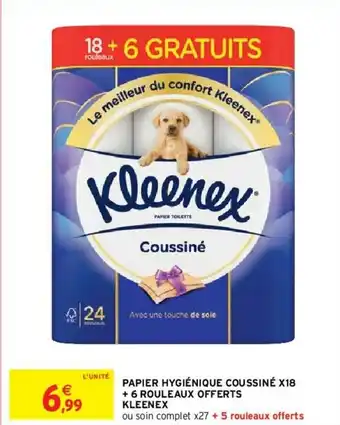 Intermarché Hyper Papier hygiénique coussiné offre