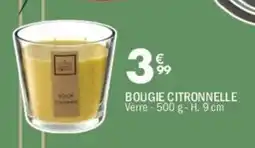 La Foir'Fouille Bougie citronnelle offre