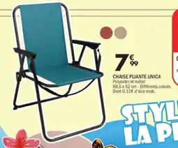 La Foir'Fouille Chaise pliante unica offre