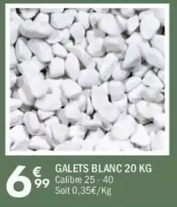 La Foir'Fouille Galets blanc offre