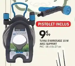La Foir'Fouille Tuyau d'arrosage avec support offre