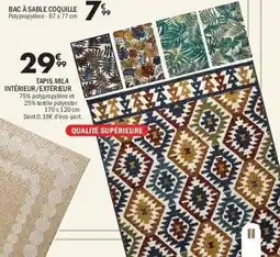 La Foir'Fouille Tapis mila intérieur/extérieur offre