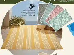 La Foir'Fouille Tapis extérieur offre