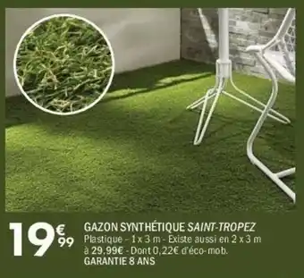 Gazon synthétique saint-tropez