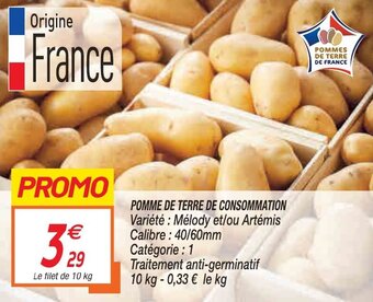 Netto Pomme de terre de consommation offre