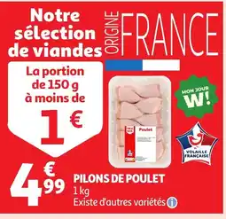 Auchan Pilons de poulet offre