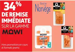 Auchan Mowi Sur la gamme offre