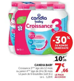 Super U CANDIA BABY offre