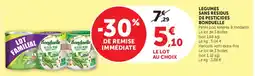 Super U LEGUMES SANS RESIDUS DE PESTICIDES BONDUELLE offre