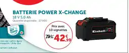 Super U BATTERIE POWER X-CHANGE offre