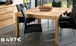 Cocktail Scandinave TABLE CARRÉE offre