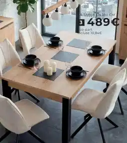 Cocktail Scandinave TABLE offre